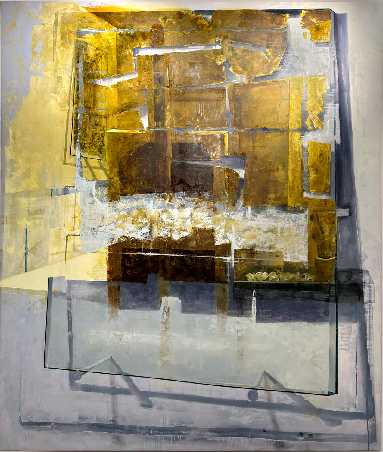 After Rothko 1, 2024, Oil on canvas, 92 x 78.5&quot;